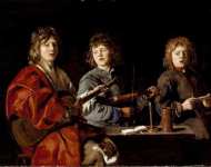 Antoine Le Nain - Three Young Musicians